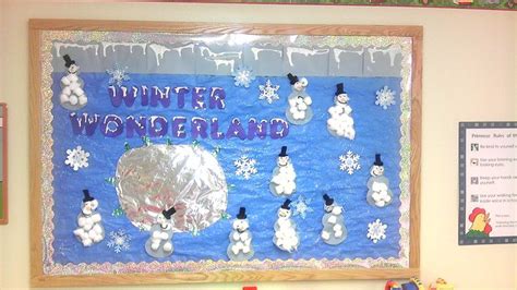 Winter Wonderland Bulletin Board | Lesson plans for toddlers, School ...