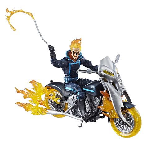 Buy Marvel Legends Series 6-inch Ghost Rider with Flame Cycle Online at ...