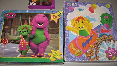 Barney VHS tapes, Figure, and Puzzles | #458096674