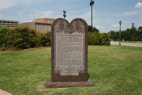 MaritimeQuest - Ten Commandments Monument, Austin, Texas