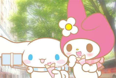 Cinnamoroll et Melody | Cute backgrounds, Tween crafts, Sanrio danshi