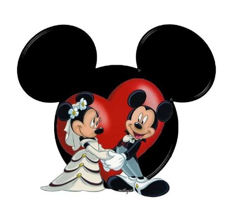 Pin by Classy 61 on Wedding time or Celebration | Mickey and minnie ...