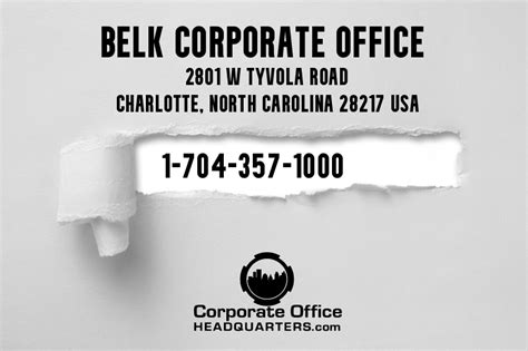 Reach Out To Belk Corporate Office - Review and Complaints