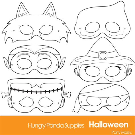 Halloween Masks printable halloween costume halloween