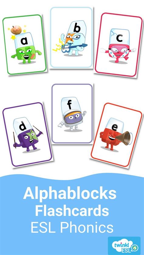 Alphablocks themed set of letter flashcards from A-Z as well as some ...