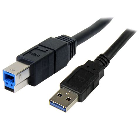 3m Black SuperSpeed USB 3.0 Cable A to B - USB 3.0ケーブル | 日本