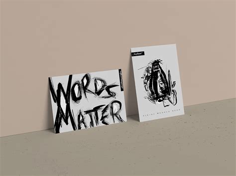 Words Matter Campaign on Behance