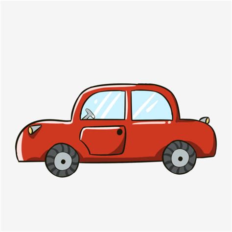 Clipart Kereta Merah - mcfreedy