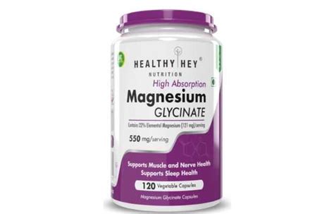 HealthyHey Nutrition Magnesium Glycinate Capsule: Uses, Price, Dosage ...