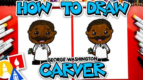 How To Draw George Washington Carver - Art For Kids Hub