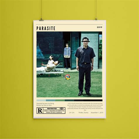 Parasite Retro Movie Poster DIGITAL DOWNLOAD - Etsy