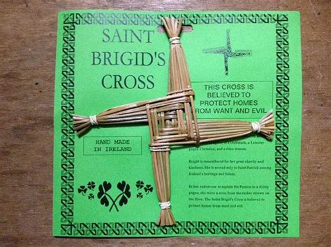 Saint Brigid's Cross Made in Ireland traditional st celtic religion c…