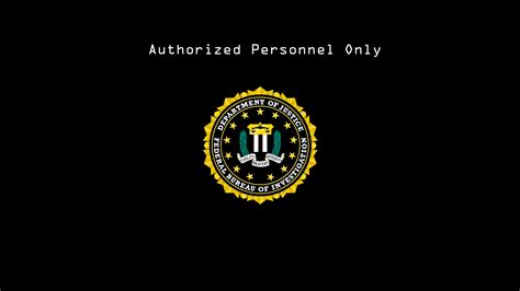 Fbi Logo Wallpaper - WallpaperSafari