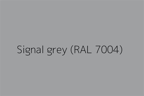 RAL 7004 Security Grey RAL Colour Chart, 50% OFF