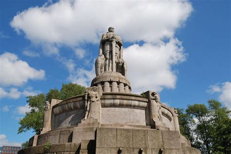 The Bismarck Memorial, Hamburg