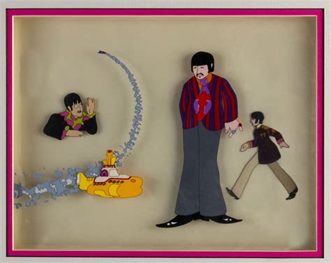 The Beatles "Yellow Submarine" Animation Cel. - Van Eaton Galleries