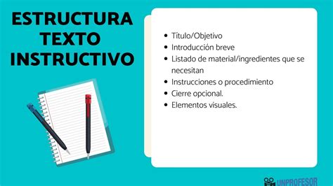 Estructura de un TEXTO INSTRUCTIVO – [Resumen + ejemplos]