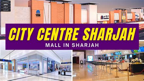 City Centre Sharjah Mall in Al Wahda Street, Sharjah UAE - YouTube