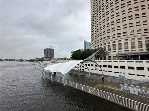 Idalia storm surge brings extensive flooding to downtown Tampa's ...