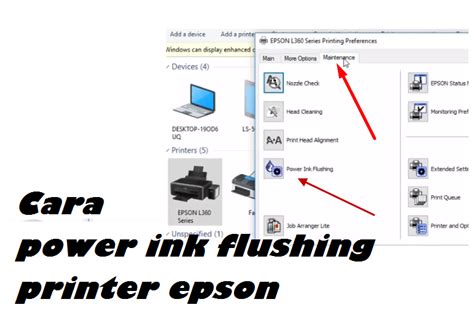 Fungsi Dan Cara Power Ink Flushing Printer Epson - Pieter Nooten