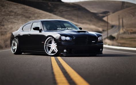 Dodge Charger SRT8 Black Car Tuning wallpaper | 1680x1050 | #16625