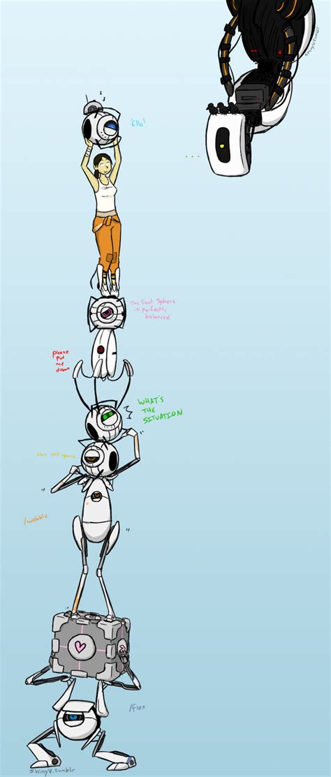 my favorite portal characters by ShinyVulpix on DeviantArt