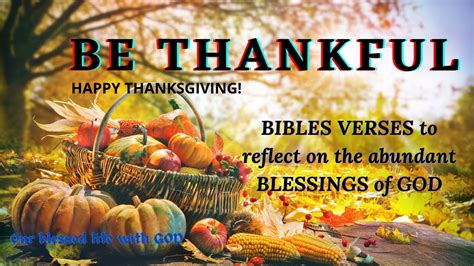 Thanksgiving Quotes From The Bible