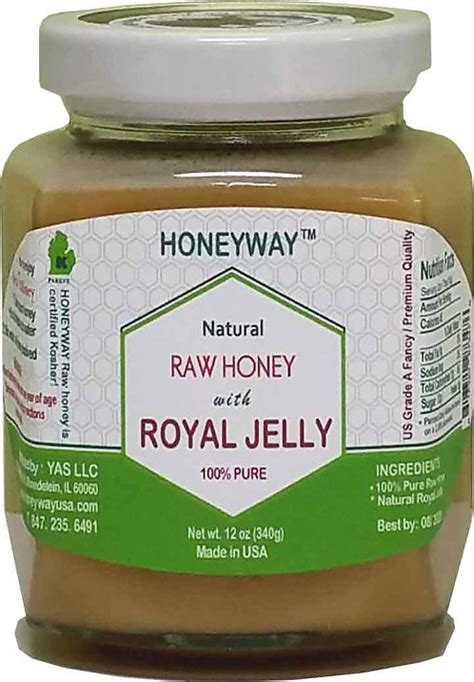 Royal Jelly Honey 12oz | honeyway