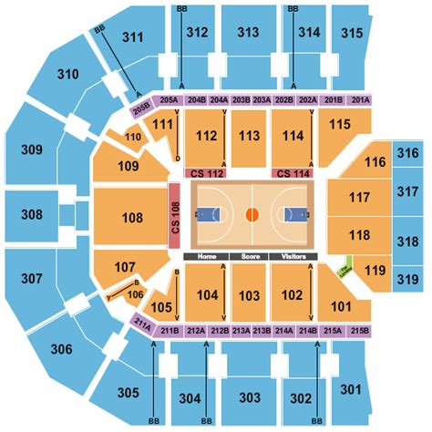 John Paul Jones Arena Seating Chart | Star Tickets