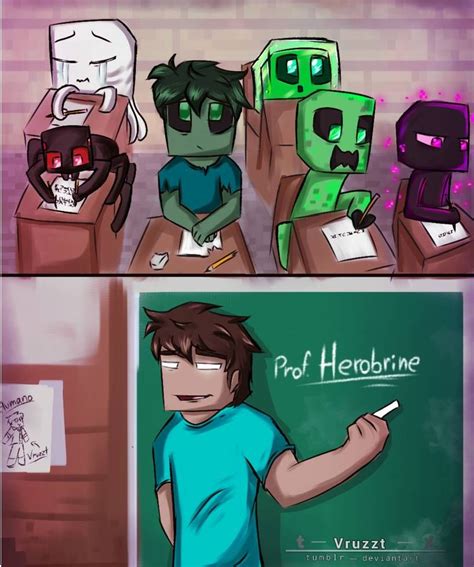 Herobrine X Steve Fan Art - Herobrine Love Steve Minecraft | Giblrisbox ...