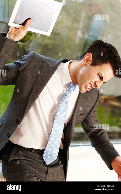 Man stressed out at work Stock Photo - Alamy