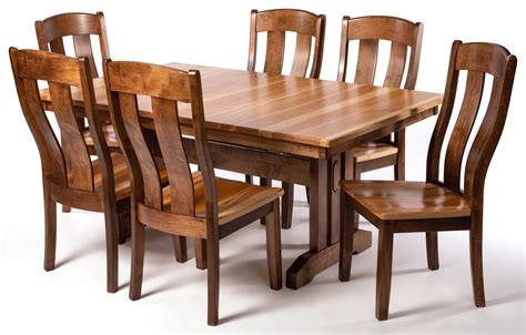 Oakwood Industries Mission 7-Piece Dining Set | Crowley Furniture ...