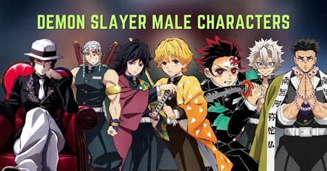 Demon Slayer Male Characters List - LAST STOP ANIME