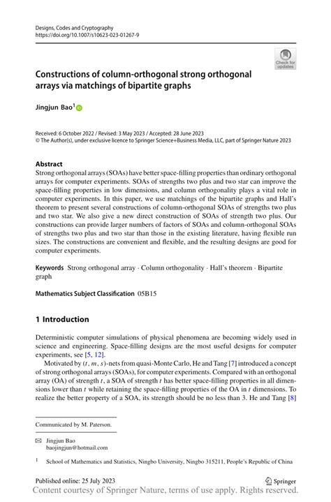 Constructions of column-orthogonal strong orthogonal arrays via ...