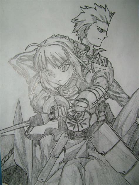 Saber - Fate Stay Night Fan Art (3864989) - Fanpop