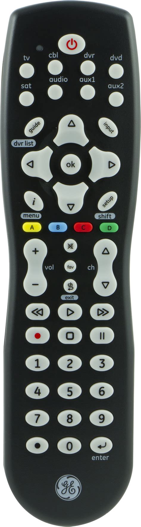 GE 8-Device Universal Remote Control, Black, 33715 - Walmart.com