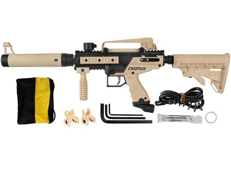 Tippmann Cronus Paintball Gun - Tactical Edition - Tan/Black - ANSgear.com