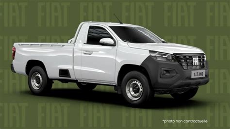 Fiat Titano Midsize Pickup Revealed