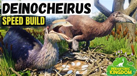 Deinocheirus Swamp Habitat SPEED BUILD Prehistoric Kingdom #dinosaur # ...