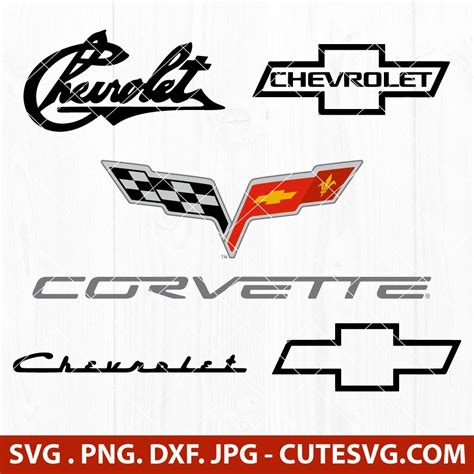 Chevy Logo SVG, Chevrolet Corvette Flags SVG, Chevrolet SVG