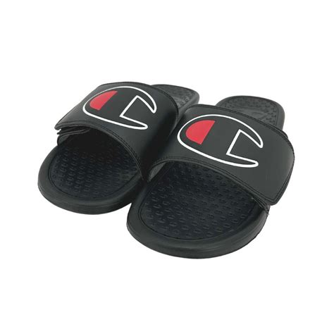 Champion Men’s Black Slides / Various Sizes – CanadaWide Liquidations