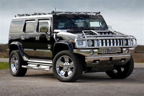 2003 HUMMER H2 CUSTOM SUT - Front 3/4 - 207653