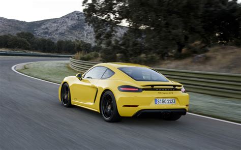 Porsche-718-Cayman-GTS-rear-action - Driving.co.uk from The Sunday Times