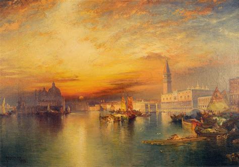 View Of Venice Painting by Thomas Moran