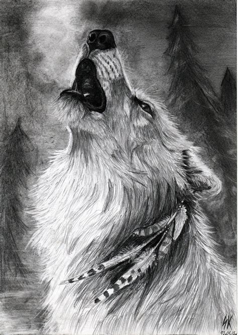 Wolf Drawings In Pencil at PaintingValley.com | Explore collection of ...