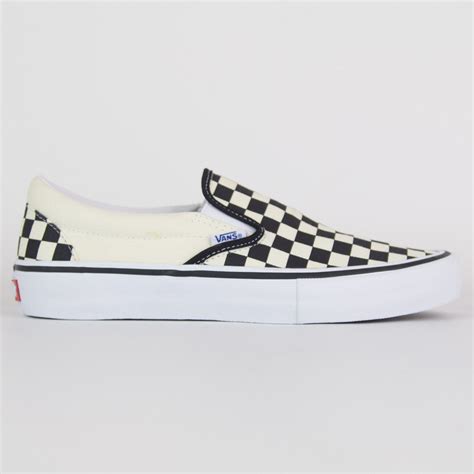 Vans Slip On Pro Checkerboard Black/White | FoundationBMX | Reviews on ...