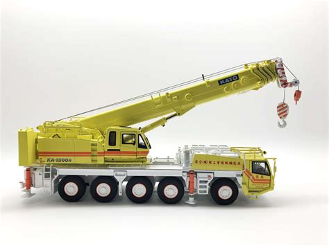 Original factory 1:50 Scale Kato Ka-1300R Allterr Crane Yellow Metal c ...