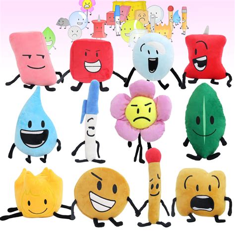 Four And X BFB BFDI Object Show Custom Made Plushies, 42% OFF