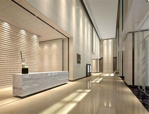 Commercial office lobby interior design | Disegno hall, Architettura ...