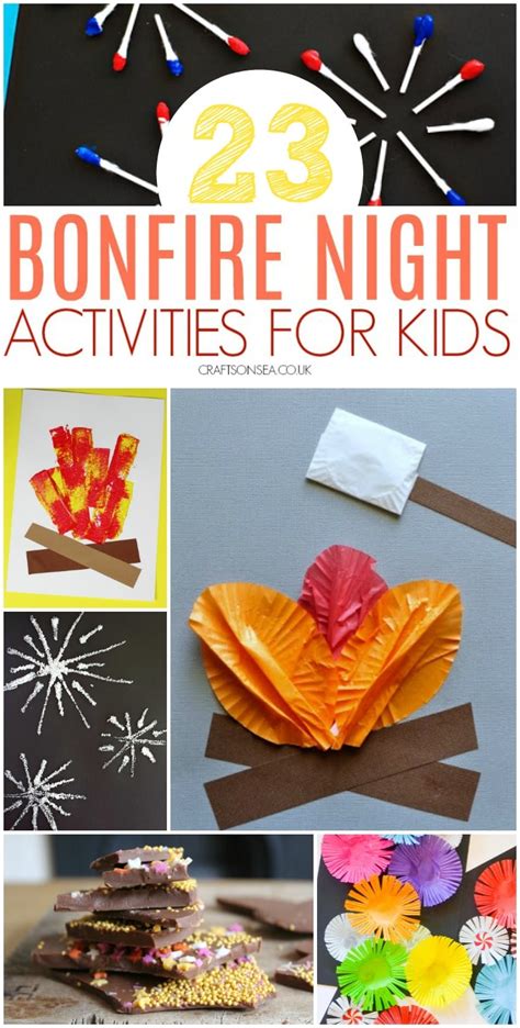 Bonfire Night Crafts and Activities: 23 Fun Ideas For Kids - Crafts on Sea